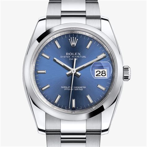 rolex date 34 mm acciaio prezzo